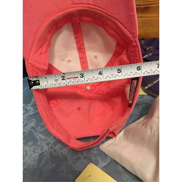 Infinity Headwear Love Pink Baseball Hat Cap One Size Fits Most - Picture 6 of 6